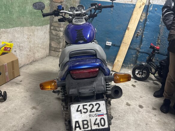 1999 Honda X4, синий, 450000 рублей - вид 8