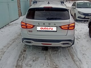 2024 Lada (ВАЗ) Vesta SW Cross I Рестайлинг (NG), белый, 1550000 рублей, вид 4