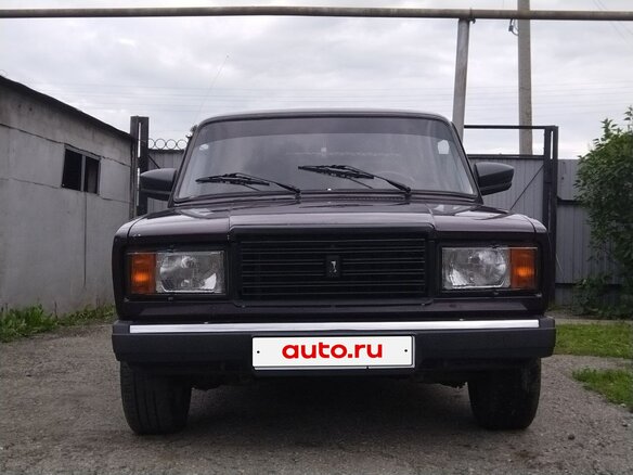 2009 Lada (ВАЗ) 2107, коричневый - вид 2
