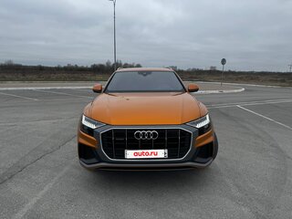 2018 Audi Q8 55 TFSI I (4M), оранжевый, 6000000 рублей, вид 4