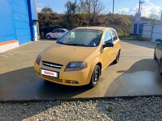 2005 Chevrolet Aveo I, жёлтый, 355000 рублей, вид 2