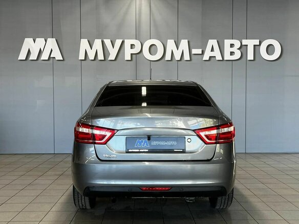 2017 Lada (ВАЗ) Vesta I, серый, 780000 рублей - вид 1