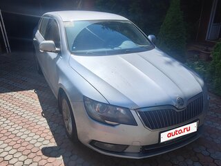 2013 Skoda Superb II Рестайлинг, серый, 700000 рублей, вид 2