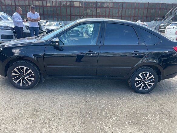 2023 Lada (ВАЗ) Granta I Рестайлинг, чёрный, 900000 рублей - вид 9