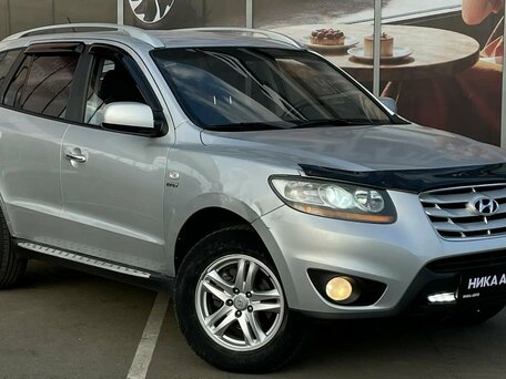 2011 Hyundai Santa Fe II Рестайлинг, серый, 1275000 рублей, вид 4