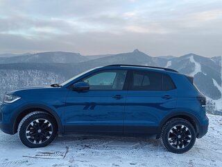 2019 Volkswagen T-Cross I, синий, 1700000 рублей, вид 4