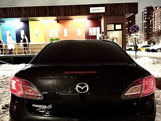 2007 Mazda 6 II (GH), чёрный, 610000 рублей, вид 1