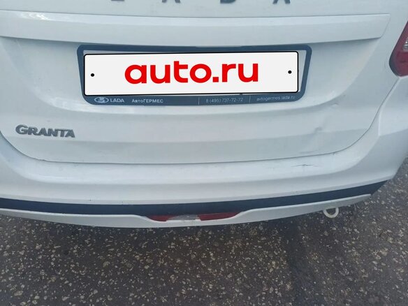 2021 Lada (ВАЗ) Granta I Рестайлинг, белый, 450000 рублей - вид 27