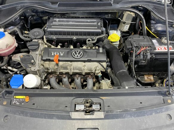 2012 Volkswagen Polo V, чёрный - вид 25