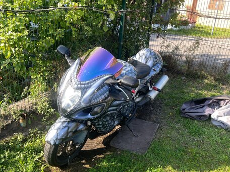 2001 Suzuki GSX 1300 R Hayabusa, синий, 750000 рублей, вид 5