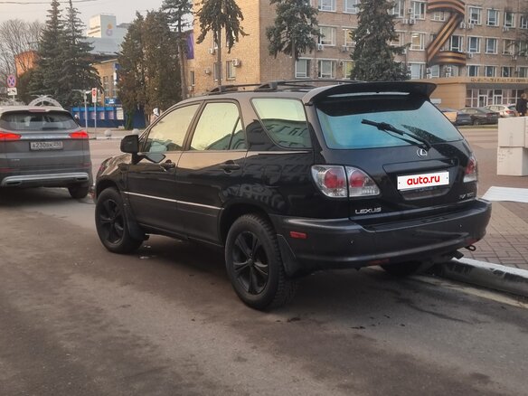 2002 Lexus RX 300 I, чёрный, 1000000 рублей - вид 8
