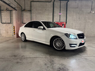 2012 Mercedes-Benz C-Класс 180 III (W204) Рестайлинг, белый, 1200000 рублей, вид 4