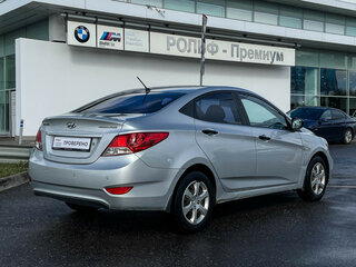 2011 Hyundai Solaris I, серый, 699000 рублей, вид 5