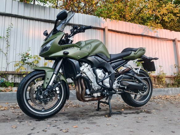 2008 Yamaha FZ1, зелёный, 530000 рублей - вид 1