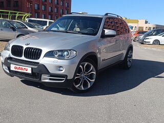 2007 BMW X5 48i II (E70), серебристый, 1450000 рублей, вид 1