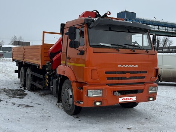 2023 КамАЗ 65115, оранжевый, 7798500 рублей - вид 1
