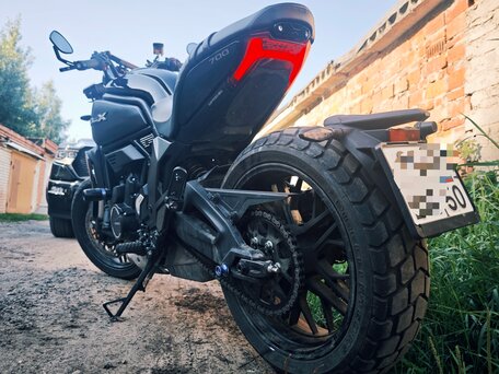 2024 CFMoto 700CL-X Heritage, чёрный, 580000 рублей, вид 5