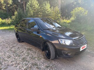 2015 Lada (ВАЗ) Granta I, чёрный, 250000 рублей, вид 2