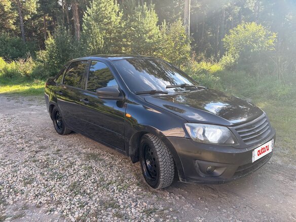 2015 Lada (ВАЗ) Granta I, чёрный, 250000 рублей - вид 1