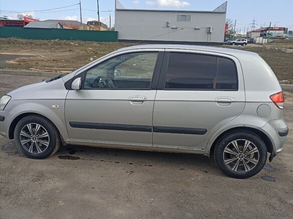 2004 Hyundai Getz I, серебристый - вид 8