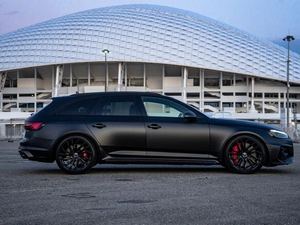 2021 Audi RS 4 IV (B9) Рестайлинг, чёрный, 10500000 рублей - вид 7