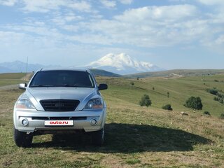 2007 Kia Sorento I Рестайлинг, серебристый, 900000 рублей, вид 2
