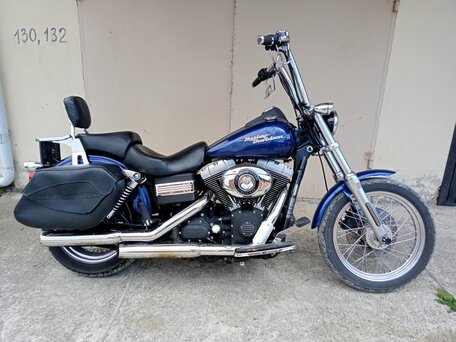 2007 Harley-Davidson Street Bob, синий, 650000 рублей, вид 2