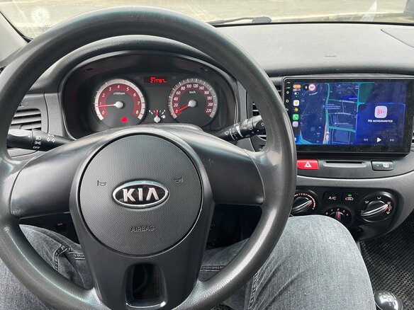 2010 Kia Rio II Рестайлинг, серый - вид 9