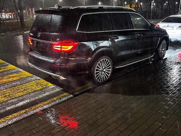 2012 Mercedes-Benz GL-Класс 500 II (X166), чёрный