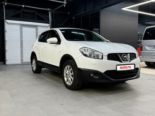 2013 Nissan Qashqai I Рестайлинг, белый, 970000 рублей, вид 2