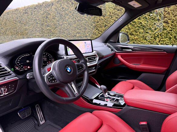 2021 BMW X3 M Competition I (F97) Рестайлинг, серый, 5400000 рублей - вид 9
