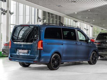 2022 Mercedes-Benz V-Класс Compact 300 d компактный III (W447) Рестайлинг, синий, 6700000 рублей, вид 4