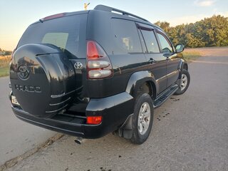 2005 Toyota Land Cruiser Prado 5-speed 120 Series, чёрный, 1360000 рублей, вид 4