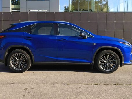 2018 Lexus RX 200t IV, синий, 3990000 рублей, вид 4