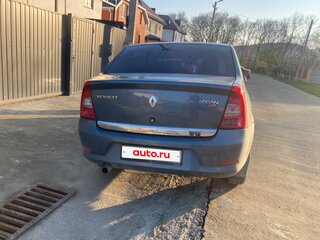 2012 Renault Logan I Рестайлинг, синий, 440000 рублей, вид 5