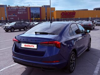 2022 Skoda Rapid II, синий, 1850000 рублей, вид 5