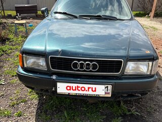 1992 Audi 80 V (B4), зелёный, 150000 рублей, вид 1
