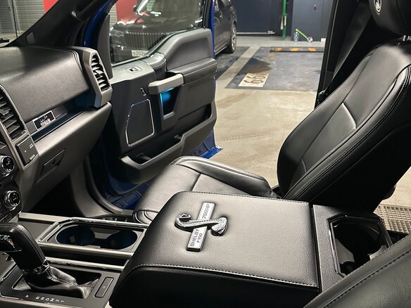 2016 Ford F-150 XIII, синий, 10800000 рублей - вид 5