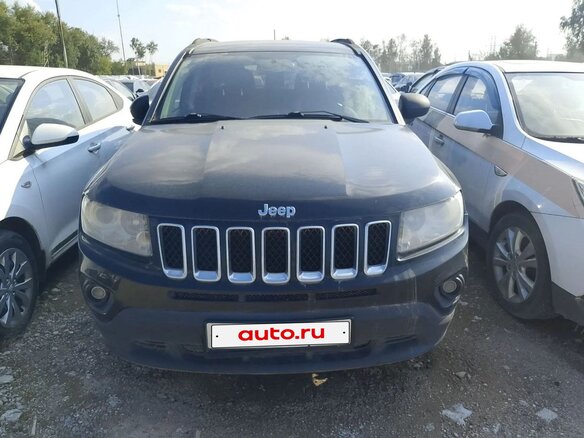 2012 Jeep Compass I Рестайлинг, чёрный, 760000 рублей - вид 1