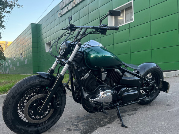 2006 Yamaha XVS1100, чёрный, 500000 рублей - вид 6