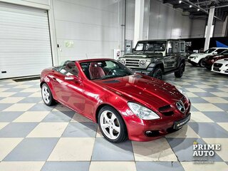 2005 Mercedes-Benz SLK-Класс 350 II (R171), красный, 1979000 рублей, вид 3