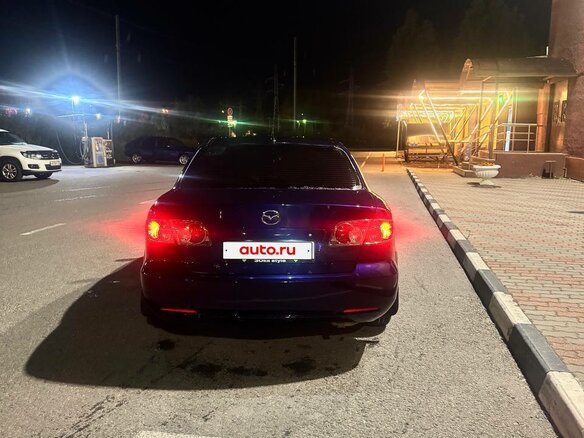 2006 Mazda 6 I (GG) Рестайлинг, синий, 450000 рублей - вид 5