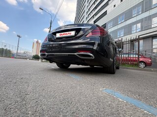2018 Mercedes-Benz S-Класс 560 Long VI (W222, C217) Рестайлинг, чёрный, 12500000 рублей, вид 4