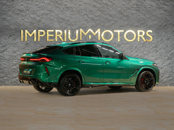 2026 BMW X6 M Competition III (F96) Рестайлинг, зелёный - вид 5