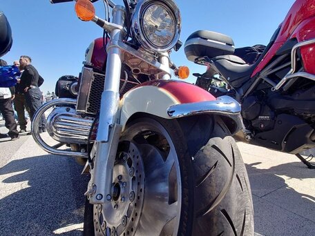 1998 Honda Valkyrie 1500, красный, 650000 рублей, вид 5