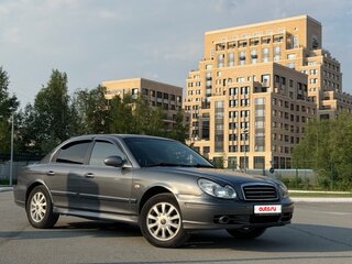 2006 Hyundai Sonata ТагАЗ IV (EF) Рестайлинг, серый, 499999 рублей, вид 4