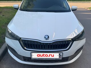 2022 Skoda Rapid II, белый, 1505000 рублей, вид 2