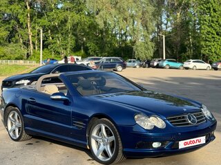 2002 Mercedes-Benz SL-Класс AMG 55 AMG II (R230), синий, 1360000 рублей, вид 5