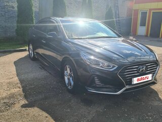 2017 Hyundai Sonata VII (LF) Рестайлинг, чёрный, 1640000 рублей, вид 5