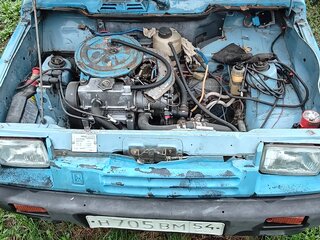 1996 Lada (ВАЗ) 1111 Ока КамАЗ, голубой, 50000 рублей, вид 4